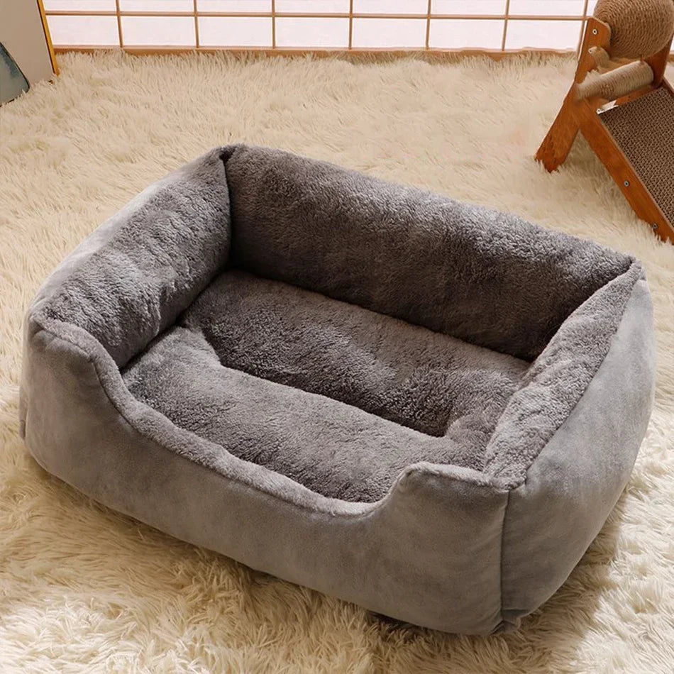 Luxury Indoor Cat Bed With Raised Sides