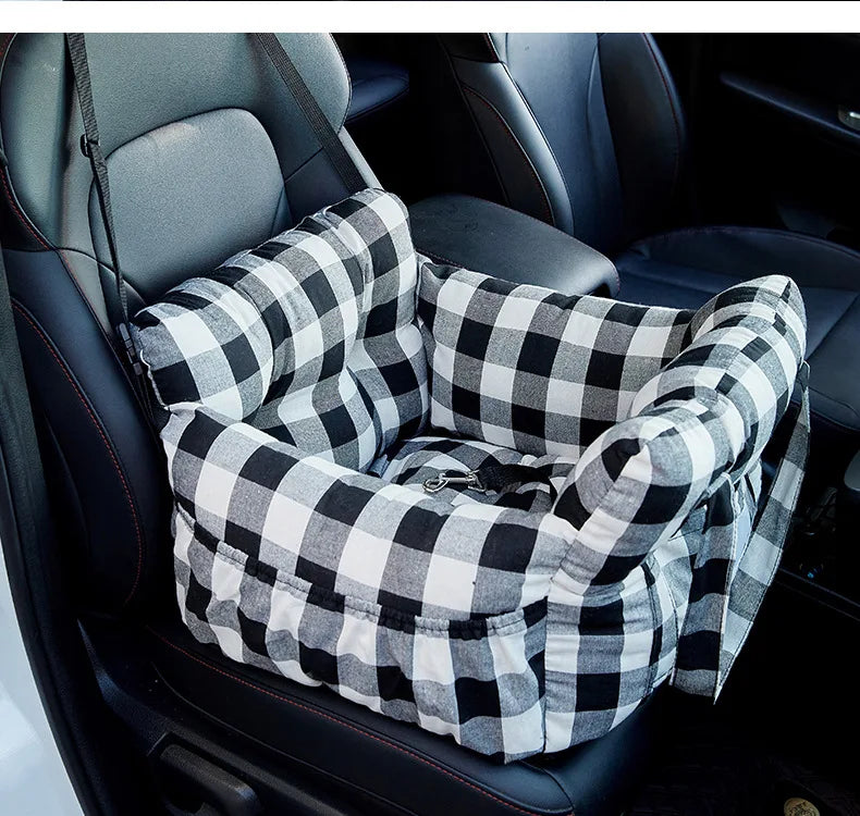 Luxury Padded Dog Car Seat